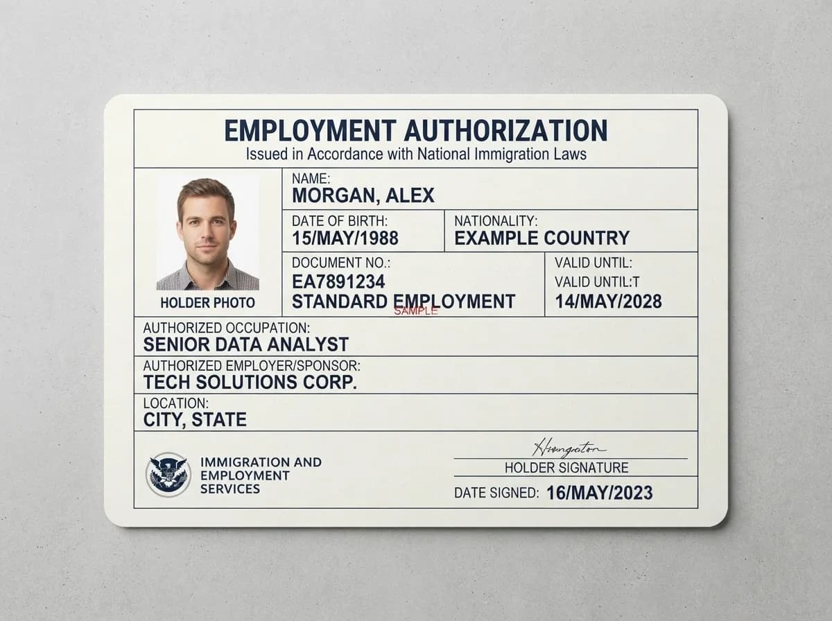 Employment authorisation