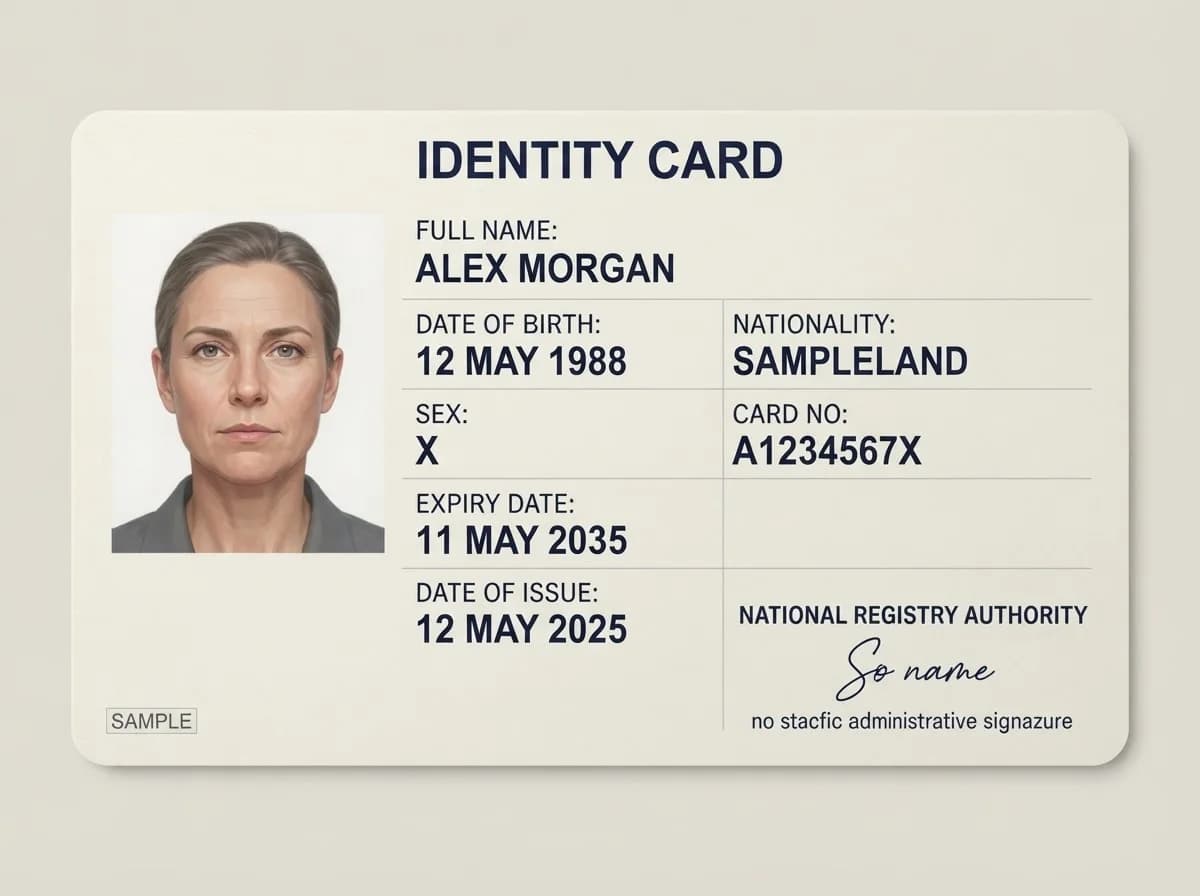 Identity card